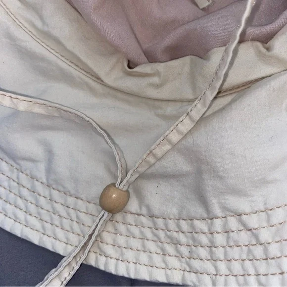 Wallaroo Unisex Beige Sun Hat 100% Cotton - Picture 5 of 9